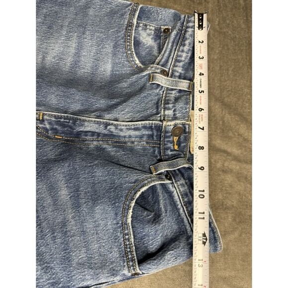 Levi's 70's High Rise Distressed Flare Jeans in Sonoma Step sz 26 - Picture 11 of 16